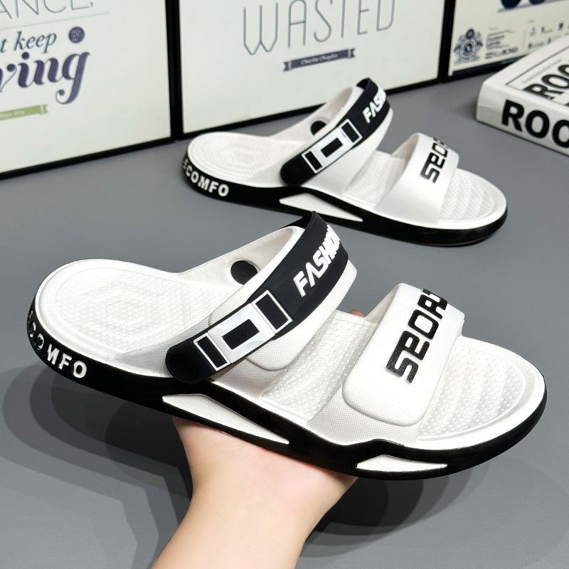 Men's Summer Platform Beach Sandals Dual Purpose Slippers
