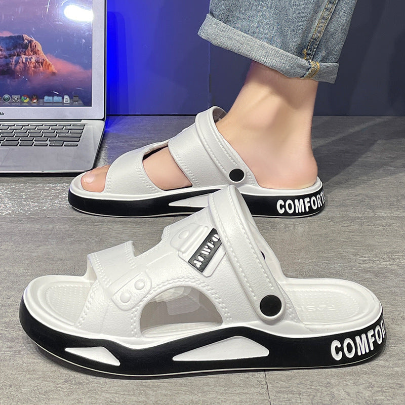 Men's EVA Dual-Use Beach Sandals Lightweight Casual Shoes