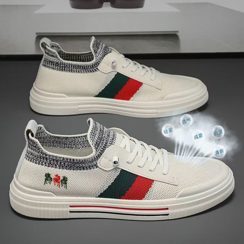 Men's Breathable Slip-On Casual Canvas Shoes