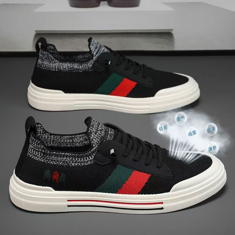 Men's Breathable Slip-On Casual Canvas Shoes
