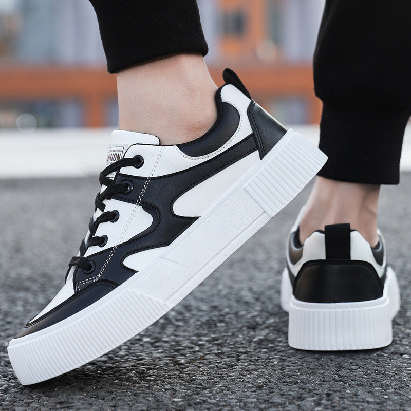 Men's Color Block Thick Sole Casual Fashion Sneakers