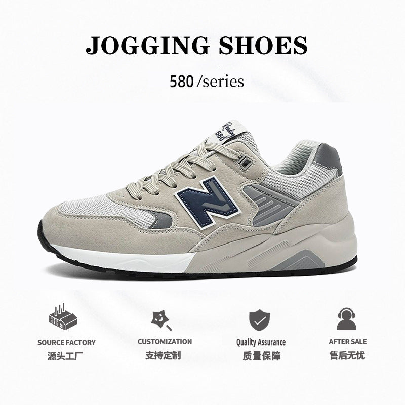 NB580 Breathable Running Sneakers for Men & Women Casual Shoes