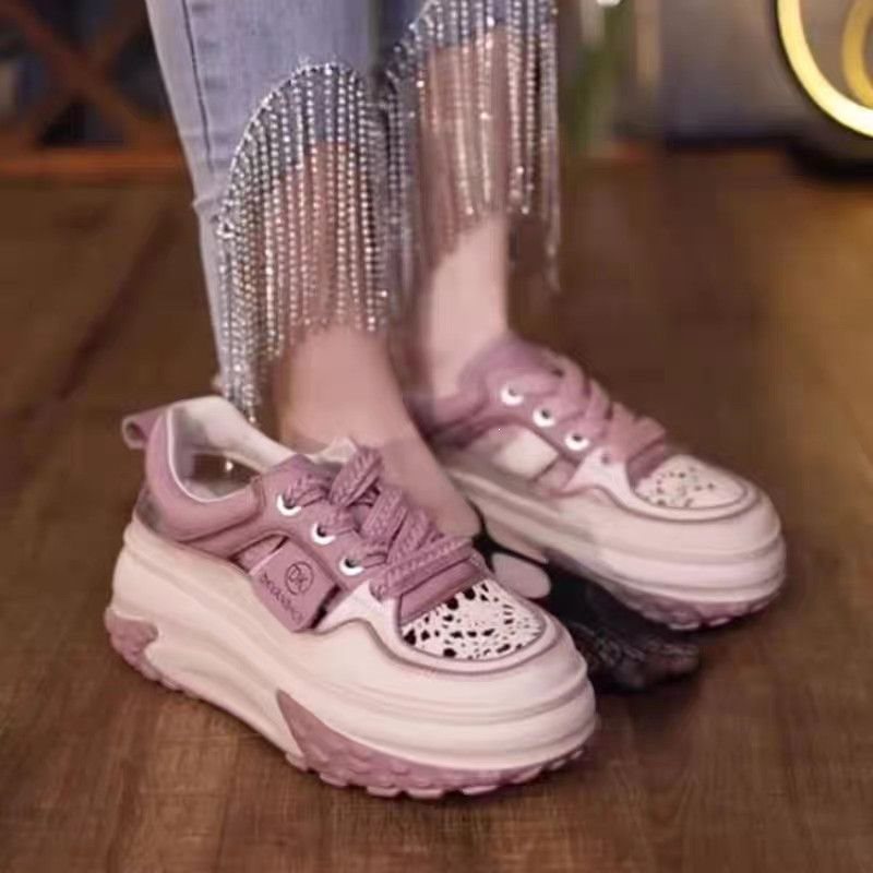 Women's Breathable Platform Sandals with Soft PU Comfort