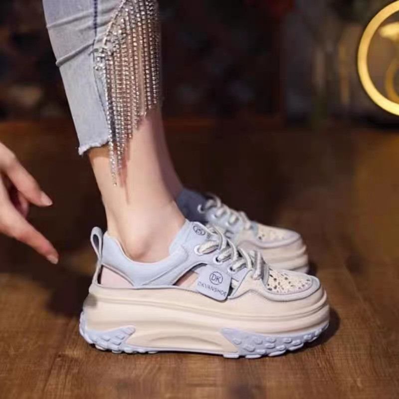 Women's Breathable Platform Sandals with Soft PU Comfort