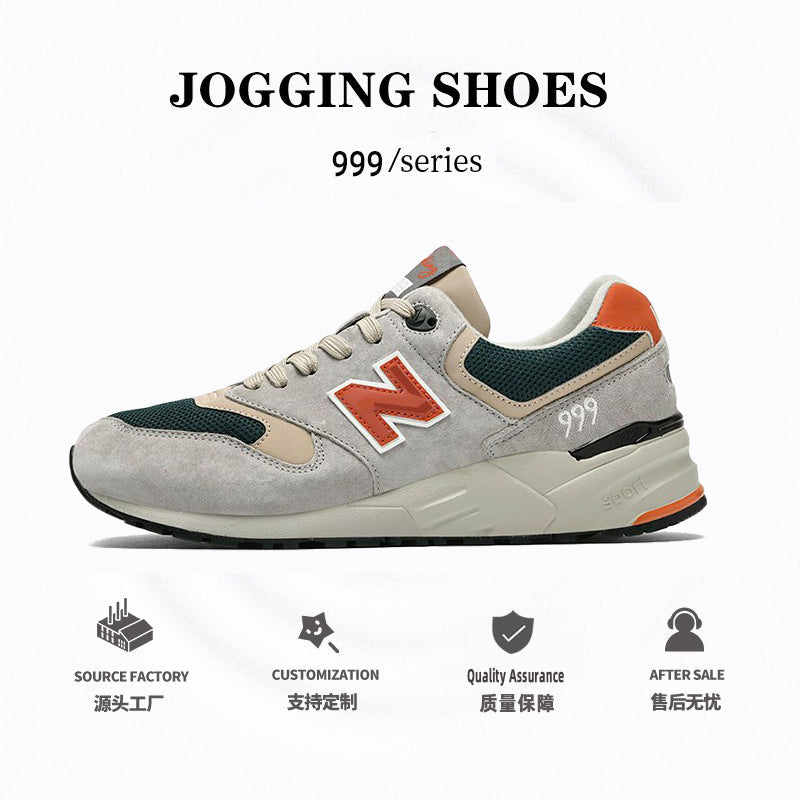 999 Leather Running Sneakers for Men & Women Casual Sports Shoes