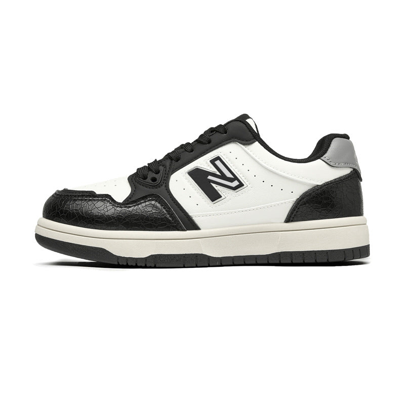 Black White Classic Running Sneakers for Men Casual Sports Shoes