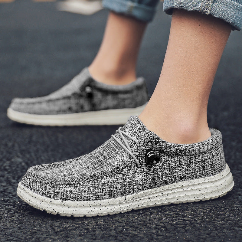 Lightweight Canvas Loafers for Men & Women Casual Couple Shoes