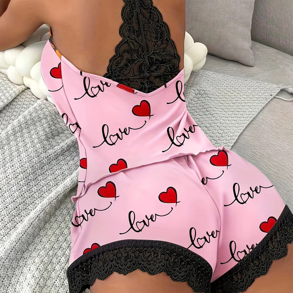 Women's Milk Silk Sleeveless Pajama Shorts Homewear Set