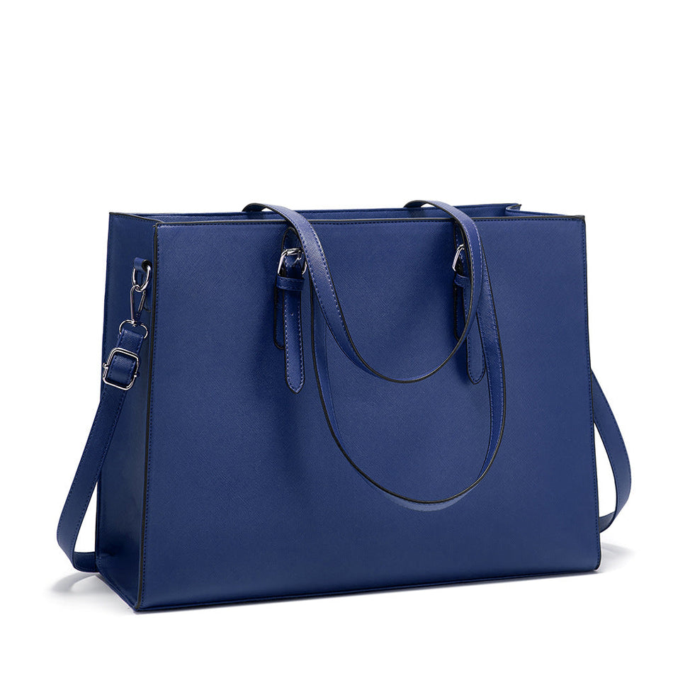 Women's PU Envelope Shoulder Computer Bag Large Capacity