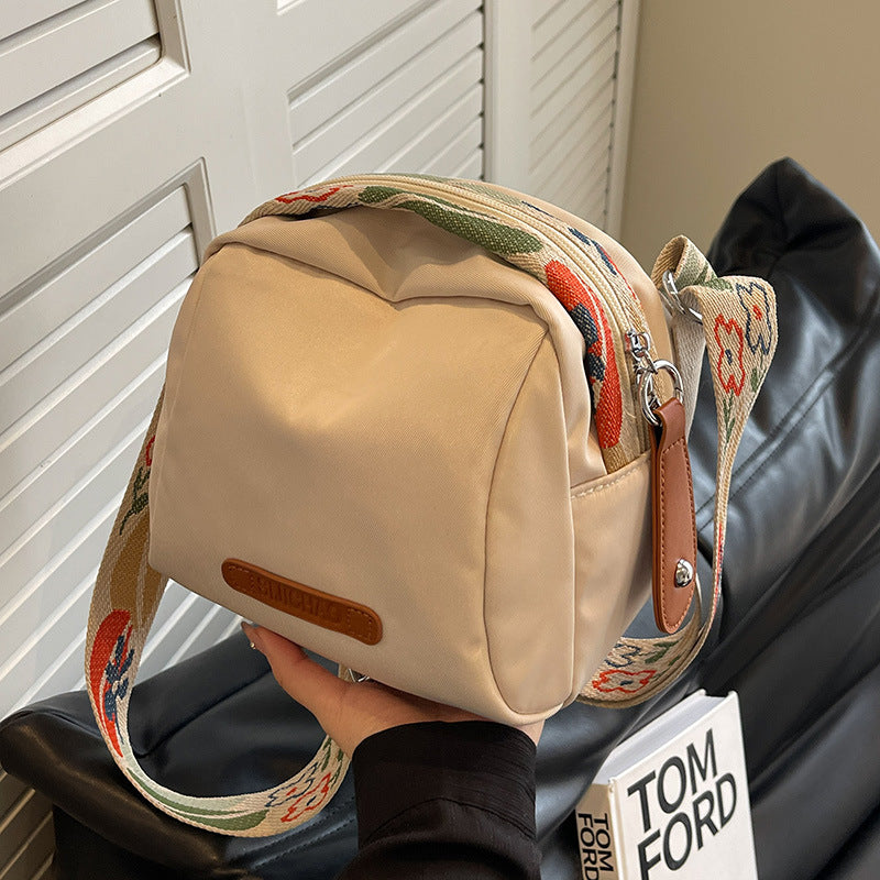 Women's Nylon Shell Crossbody Shoulder Bag Small Handbag