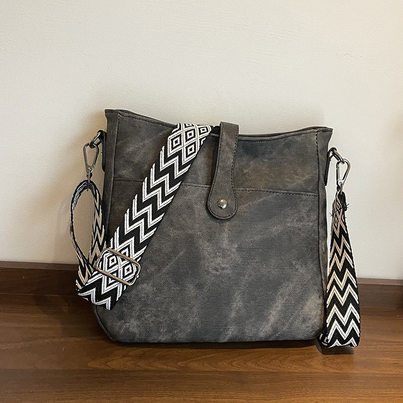 Women's PU Leather Commuter Tote Crossbody Bag with Zipper