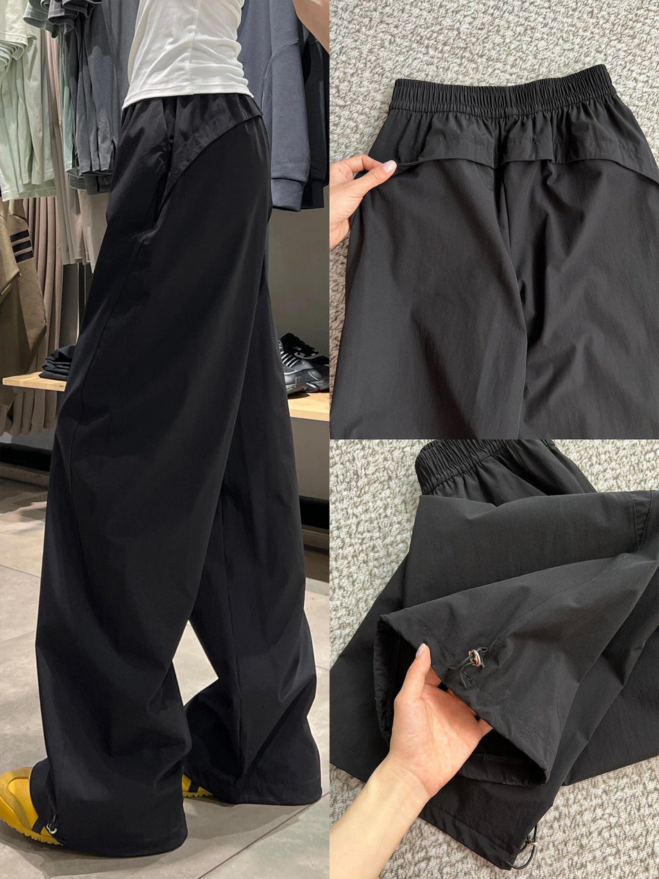 Women's High Waist Wide Leg Casual Work Pants