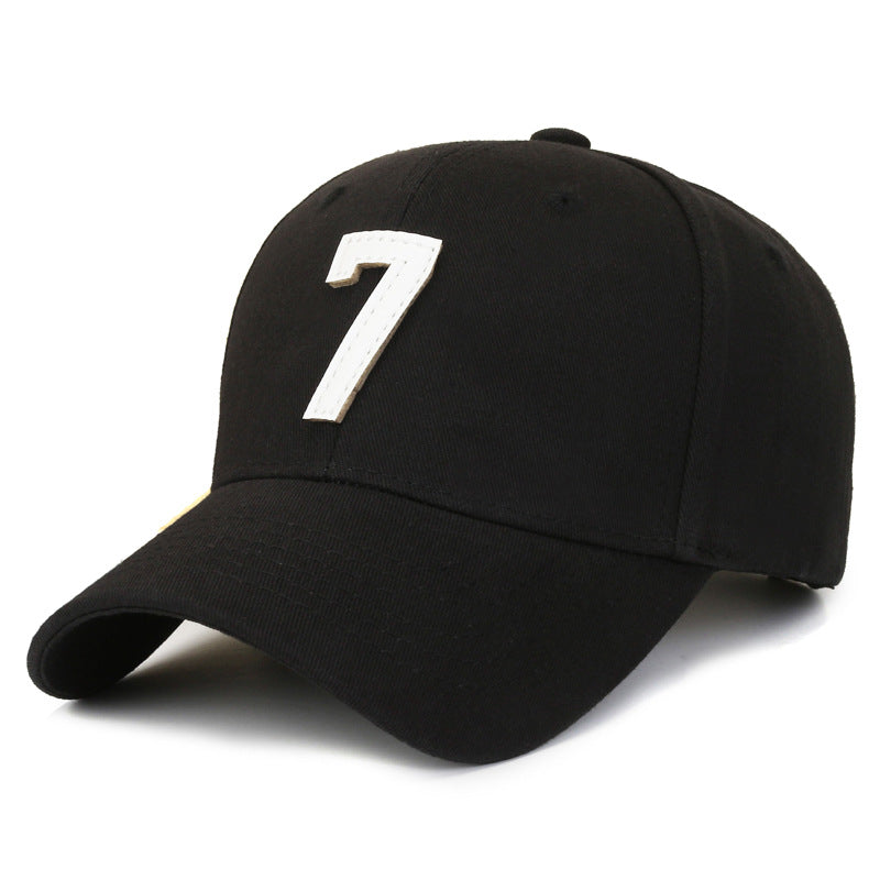 Unisex Korean Style Embroidered Oversized Baseball Cap