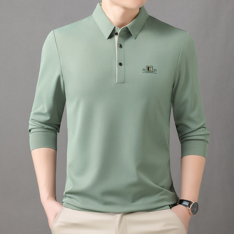 Men's Casual Long Sleeve Lightweight Relaxed Fit Crew Neck