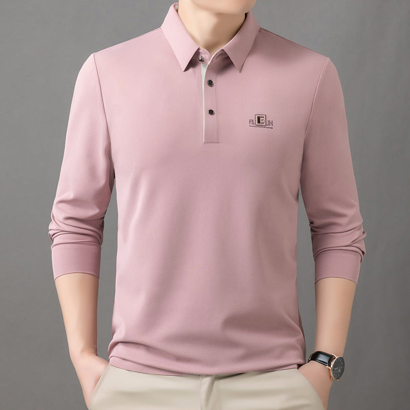 Men's Casual Long Sleeve Lightweight Relaxed Fit Crew Neck