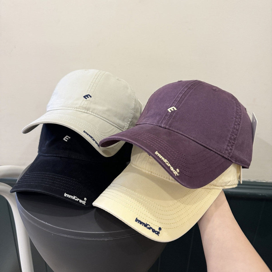 Cotton Embroidered Baseball Cap with Adjustable Fit