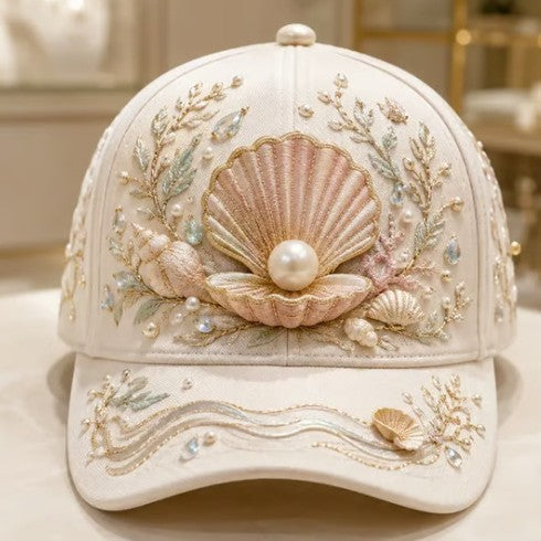 Marine Theme 3D Printed Baseball Cap with Adjustable Fit