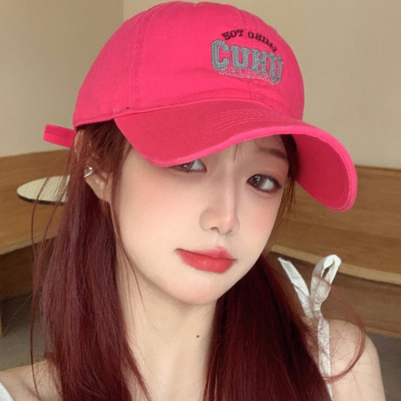 Women's Wide Brim Soft Top Duckbill Baseball Cap