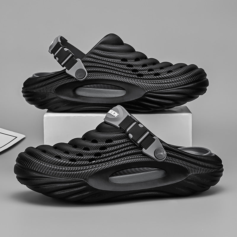 Men's Non Slip Clog Sandals Casual Beach and Driving Shoes