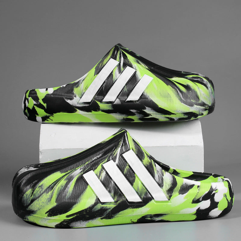 Men's EVA Closed Toe Camouflage Clogs Casual Beach Sandals