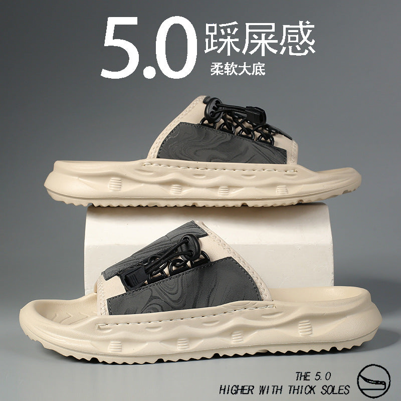 Men's Soft Sole Non Slip Outdoor Water Sandals Slides