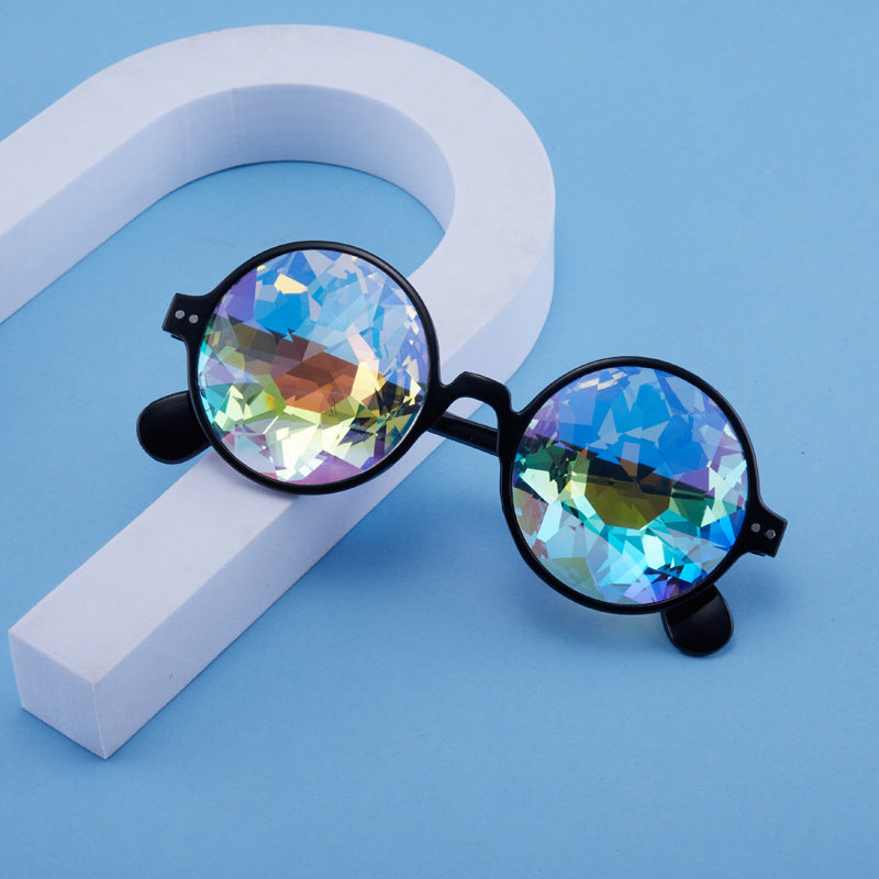 Kaleidoscope Prism Sunglasses for Concerts, Parties & Festivals