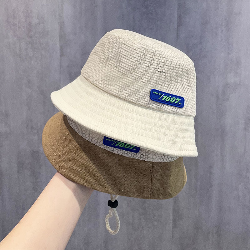 Baby Wide-Brim Fisherman Sun Hat for Summer
