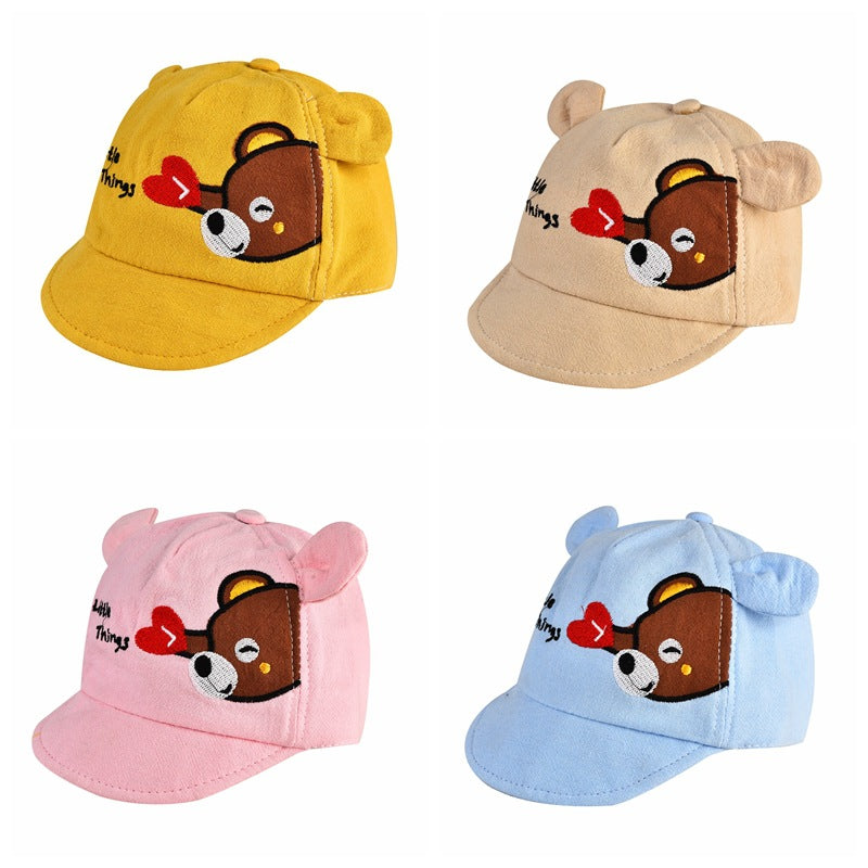 Baby Korean Cartoon Sun Hat for Spring & Summer