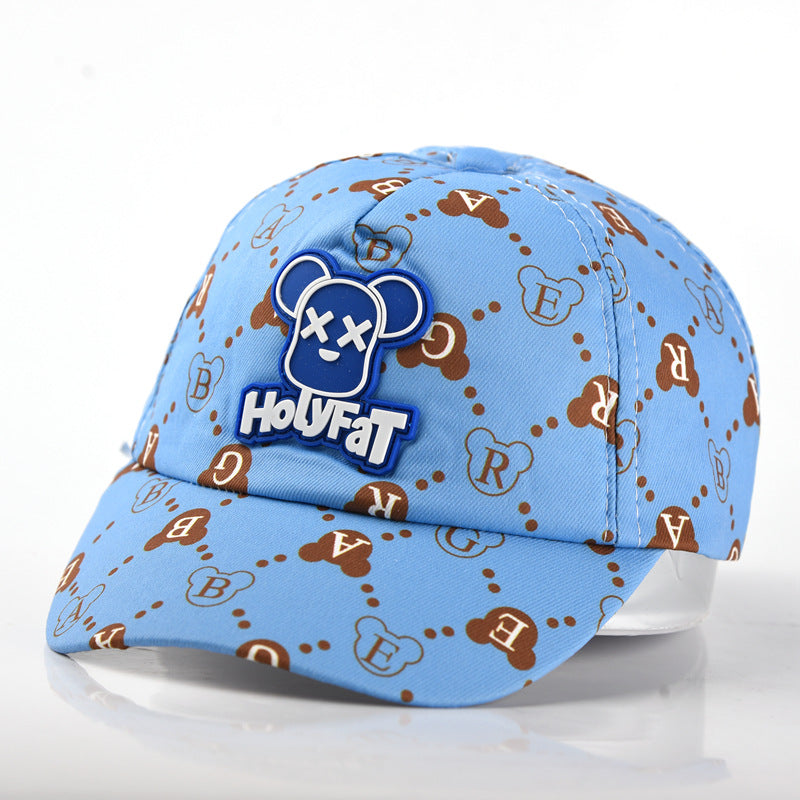Kids Korean-Style Sun Hat – Cute Spring Baby Cap