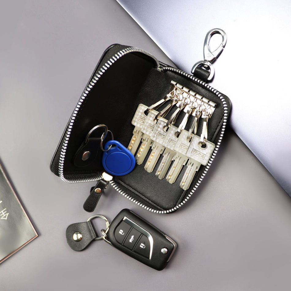 Printed Multifunctional Key Case Large Capacity Car Key Holder