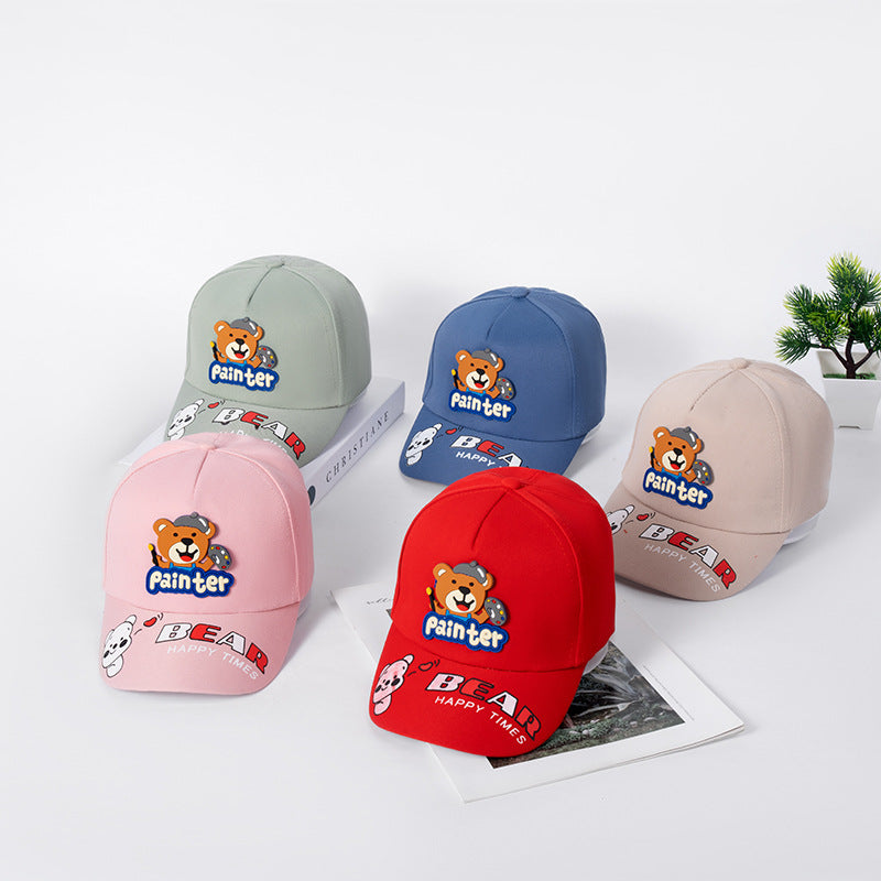 Kids Cartoon Baseball Cap – Lightweight Sun Protection Hat