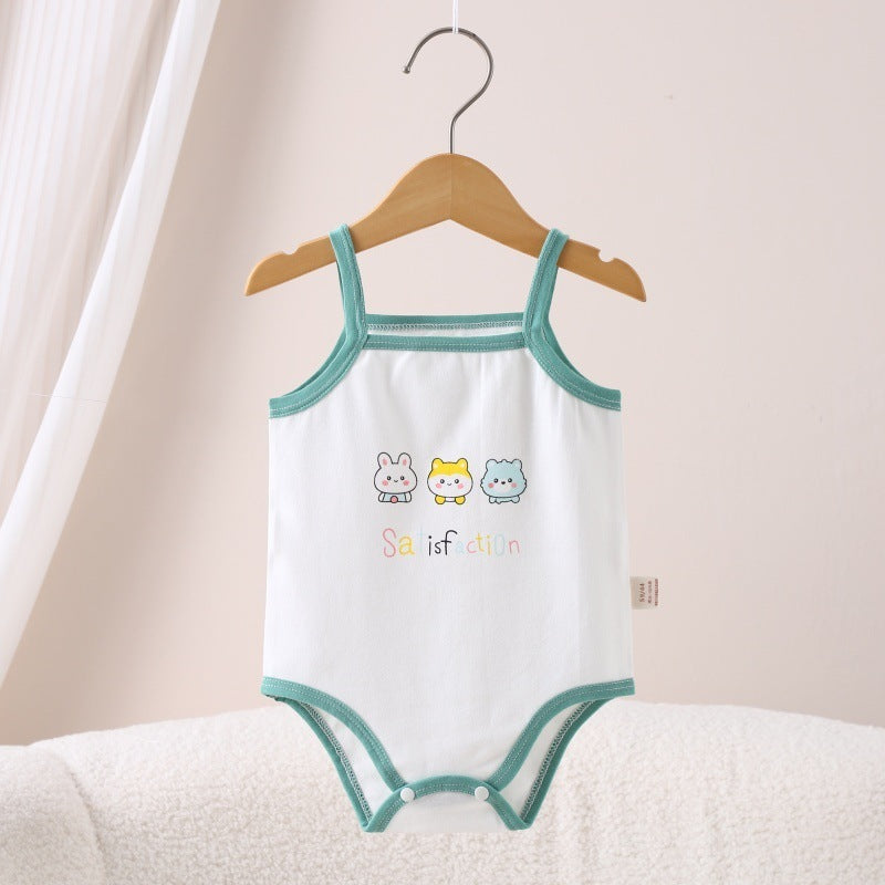 Baby Cotton Belly Wrap Vest Romper – All-Season Belly Protector