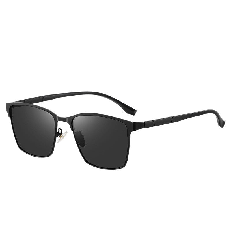Men's Polarized Metal Sunglasses Anti-Glare Driving Glasses