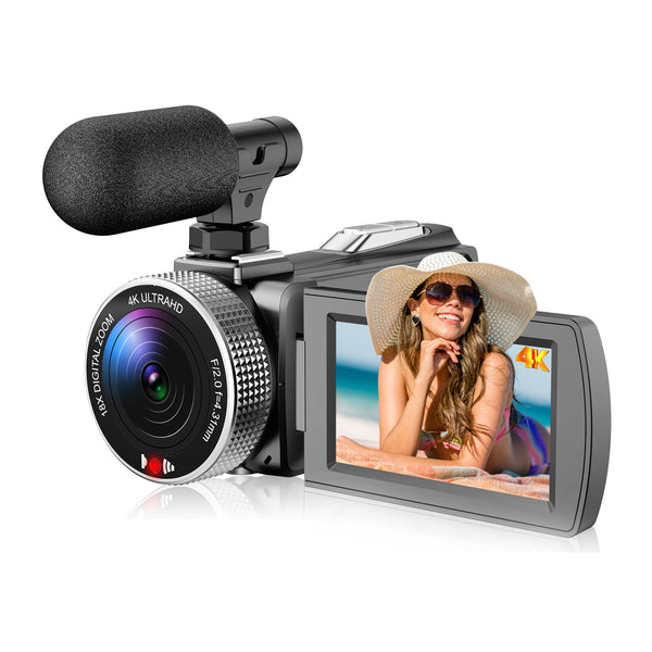 Professional 4K Outdoor DV Camera with Remote Control