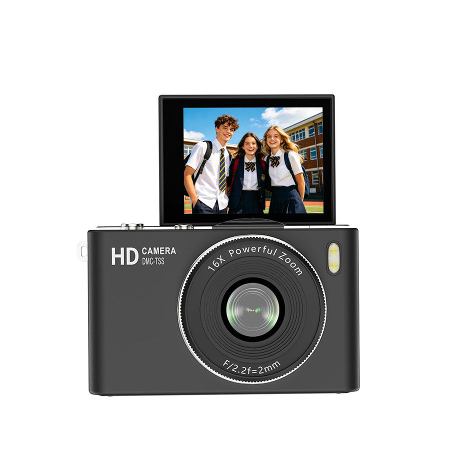 H20 HD Digital Camera with 16X Zoom and 64MP Portable Design