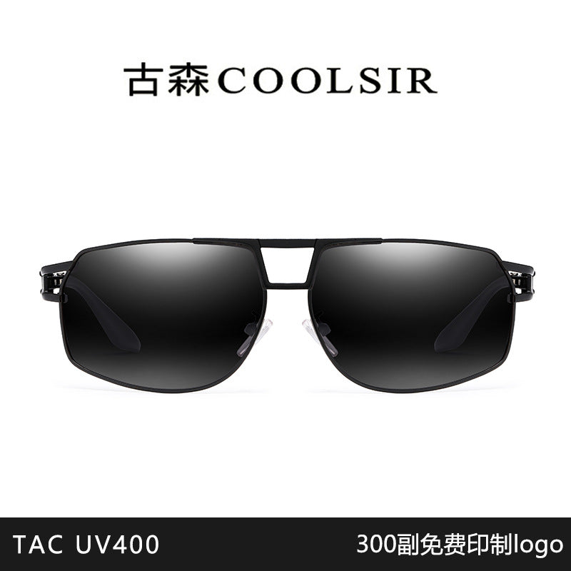 Men's Polarized Metal Aviator Sunglasses UV Protection