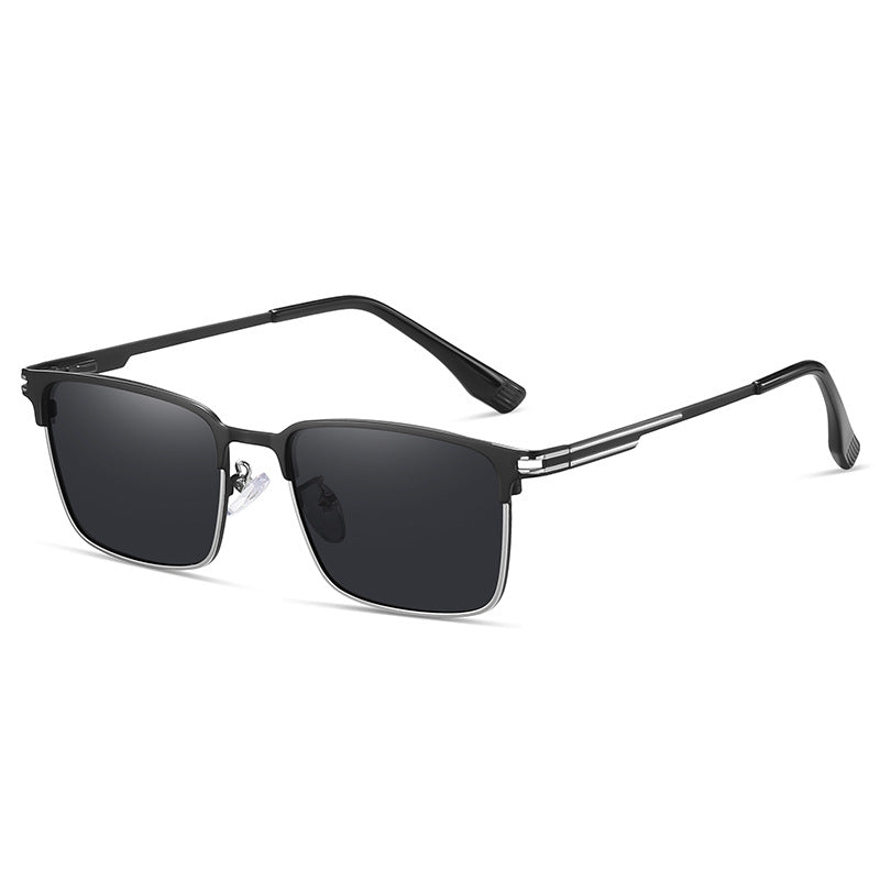 Men's Square Polarized Sunglasses UV Protection Casual Style