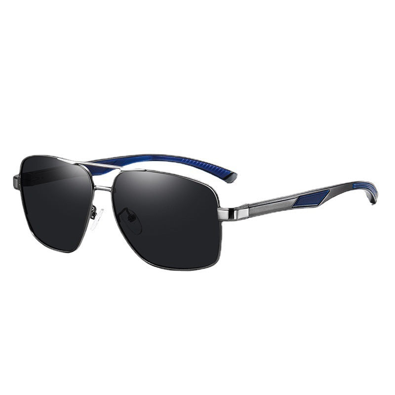 Men's Photochromic Polarized Metal Driving Sunglasses