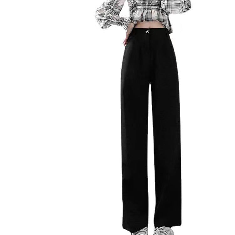 Women's Lightweight Wide-Leg Dress Pants