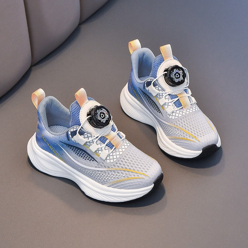 Boys Lightweight Sports Sneakers – Breathable Casual Running
