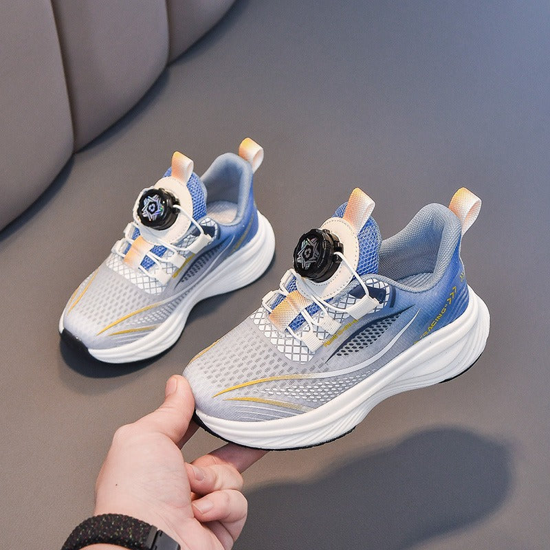 Boys Lightweight Sports Sneakers – Breathable Casual Running