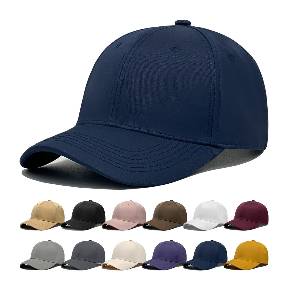 Unisex Water-Repellent Hard Brim Baseball Cap for Outdoors