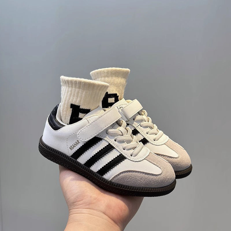 Kids Soft Sole Training Sneakers – Velcro Casual Shoes for Boys &