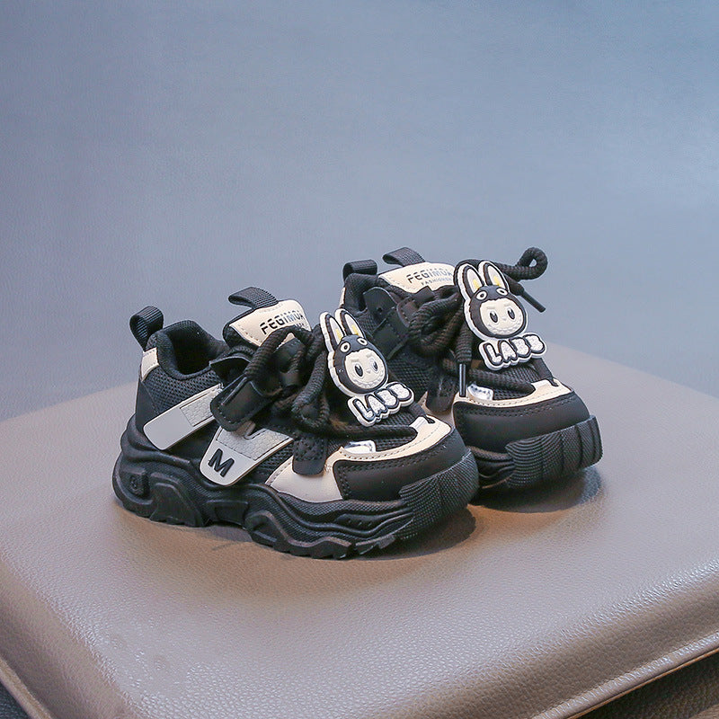 Chunky Mesh Sneakers – Breathable Casual Non-Slip Sports Shoes