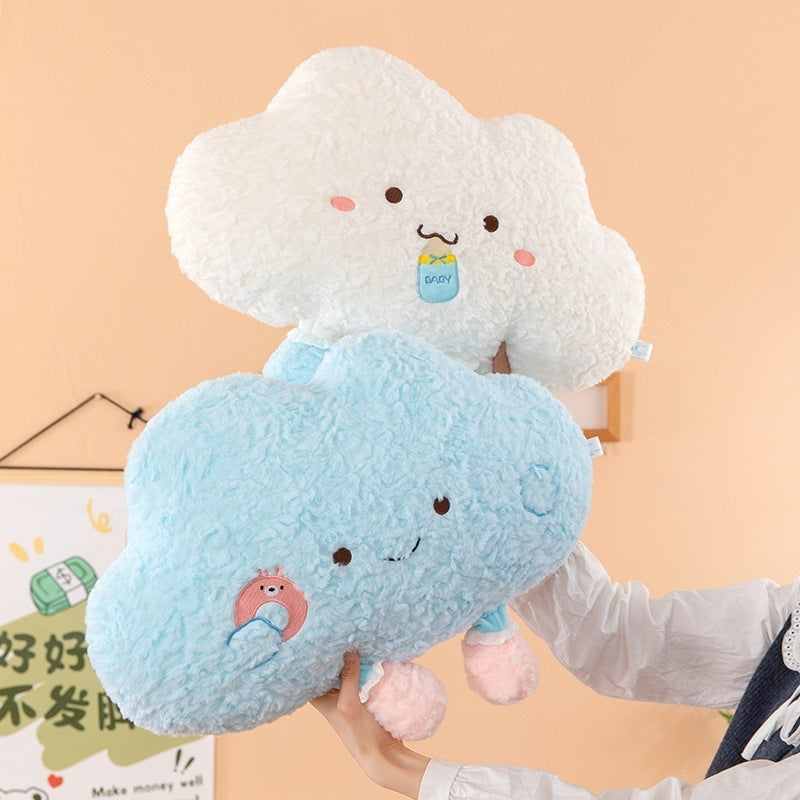 Cute Cloud Plush Pillow – Soft Stuffed Toy & Sleeping Cushion