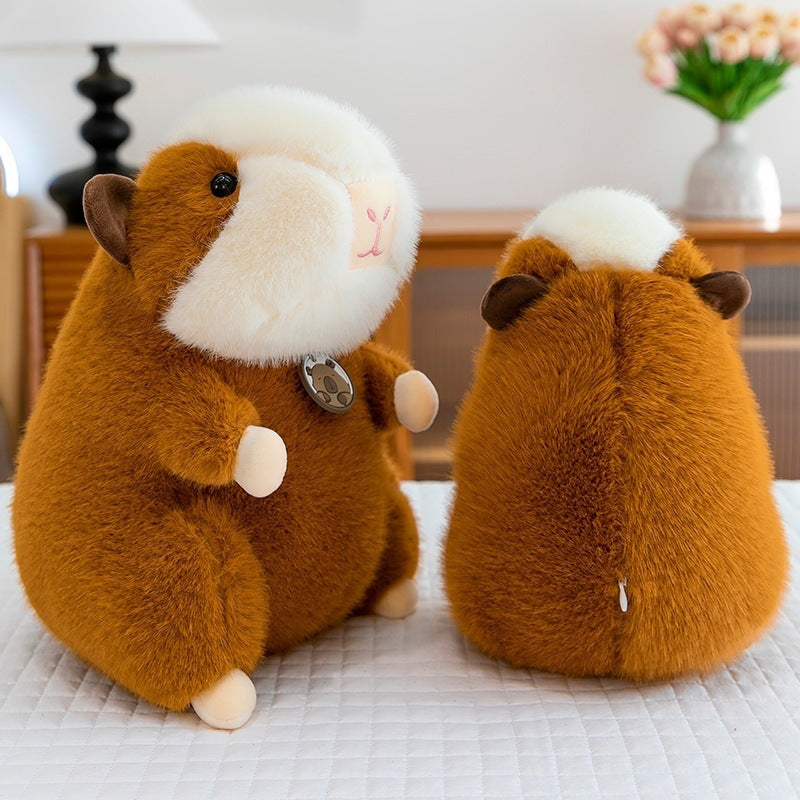 Cute Guinea Pig Plush Toy – Soft Stuffed Animal Pillow