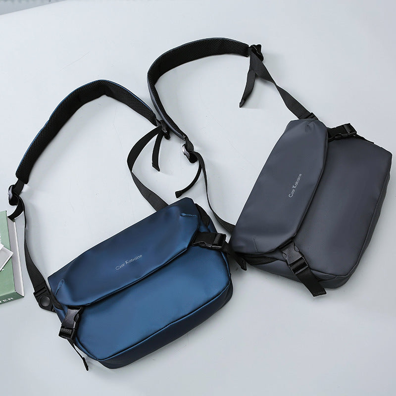 Men's Casual Riding Shoulder Bag with Messenger Design