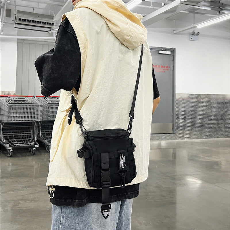 Minimalist Wide Strap Crossbody Bag with Casual Design