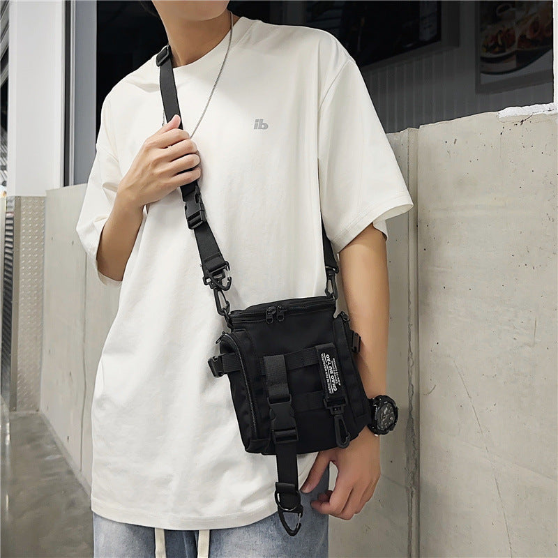 Minimalist Wide Strap Crossbody Bag with Casual Design