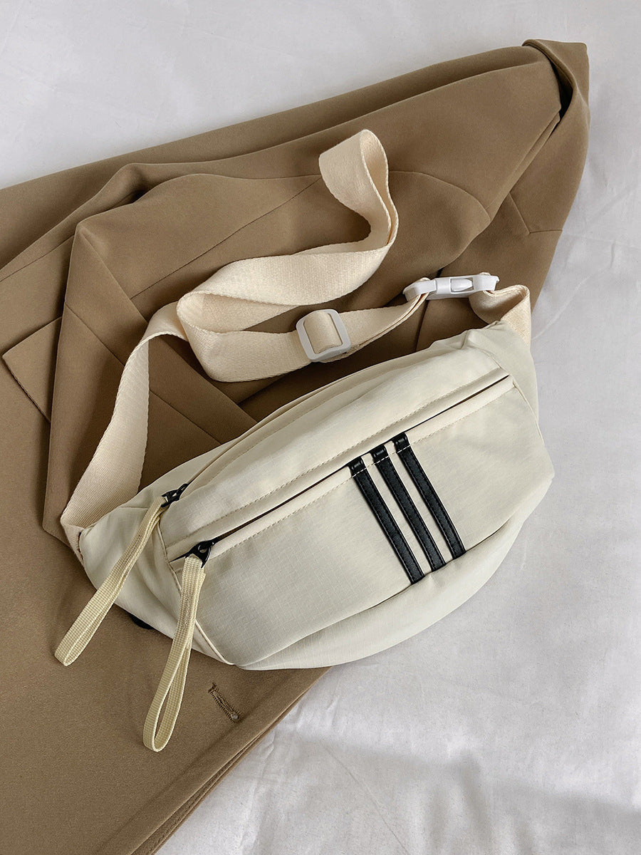 Oxford Chest Crossbody Bag with Casual Sports Design